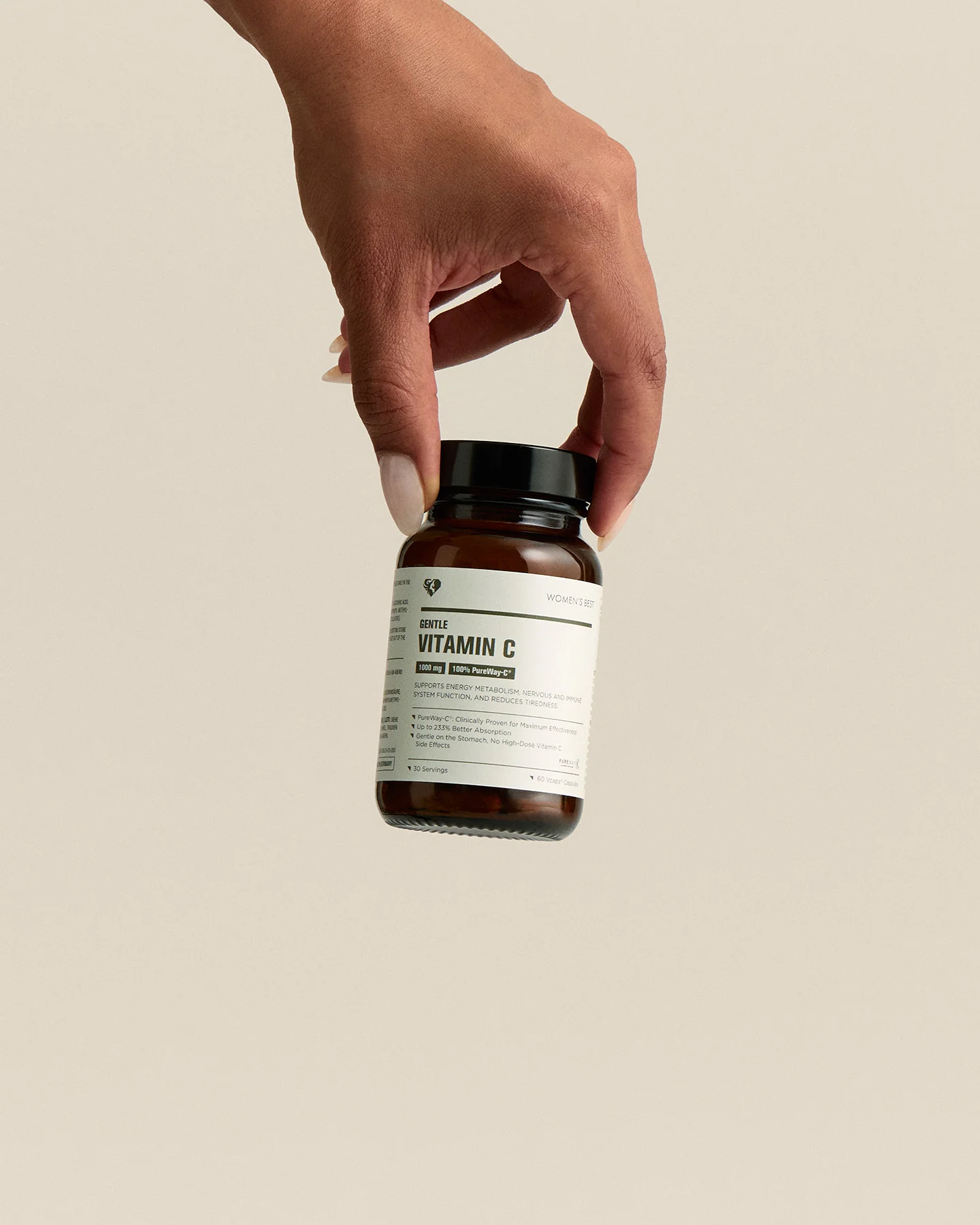 Gentle Vitamin C Capsules (1000mg) - Image 3
