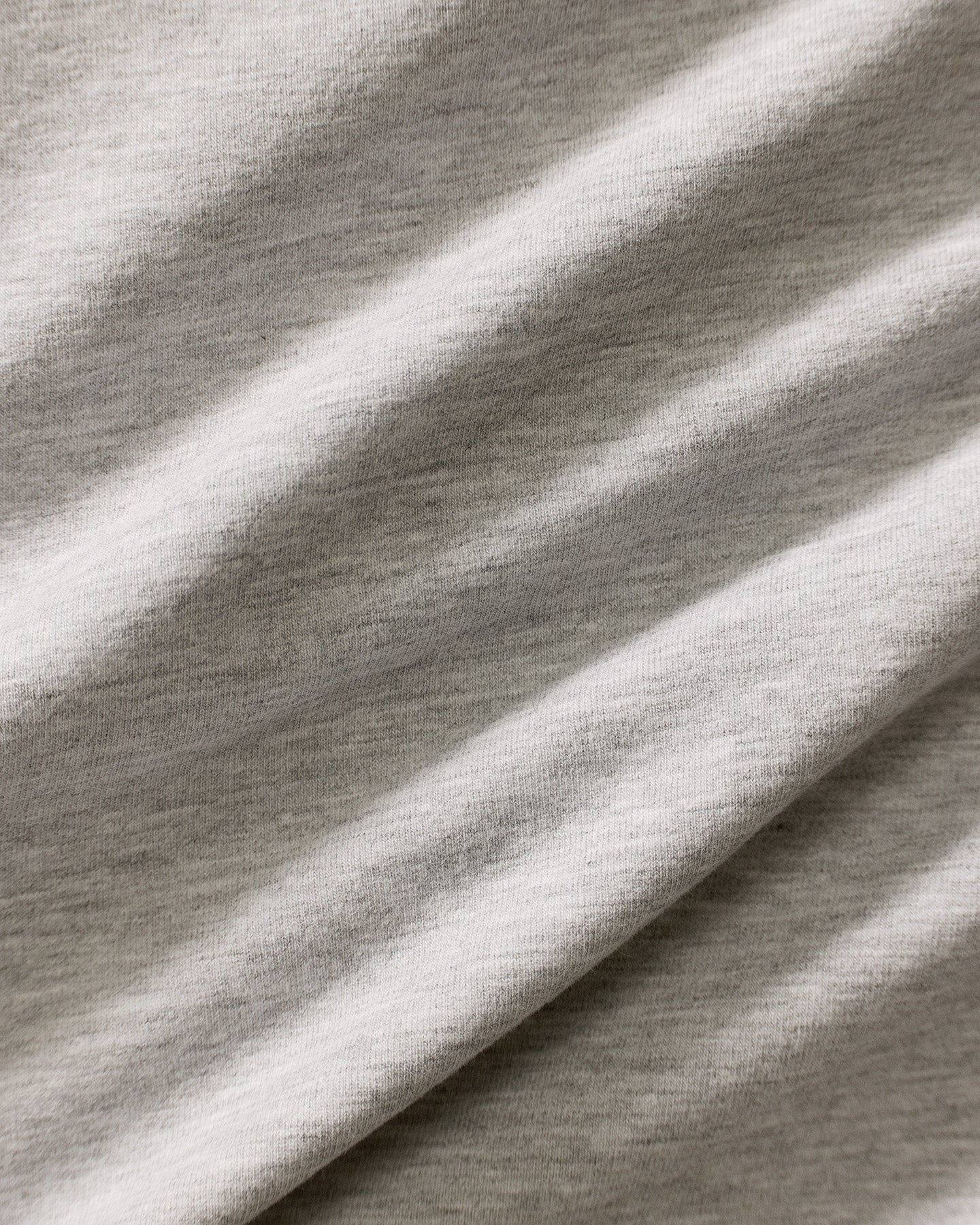 Cotton Contour Long Sleeve T-Shirt | Grey Marl - Image 5