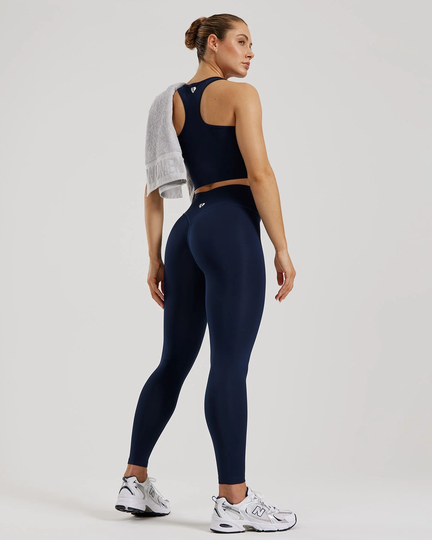 Essential High Waist Leggings | Sapphire Blue - Image 6