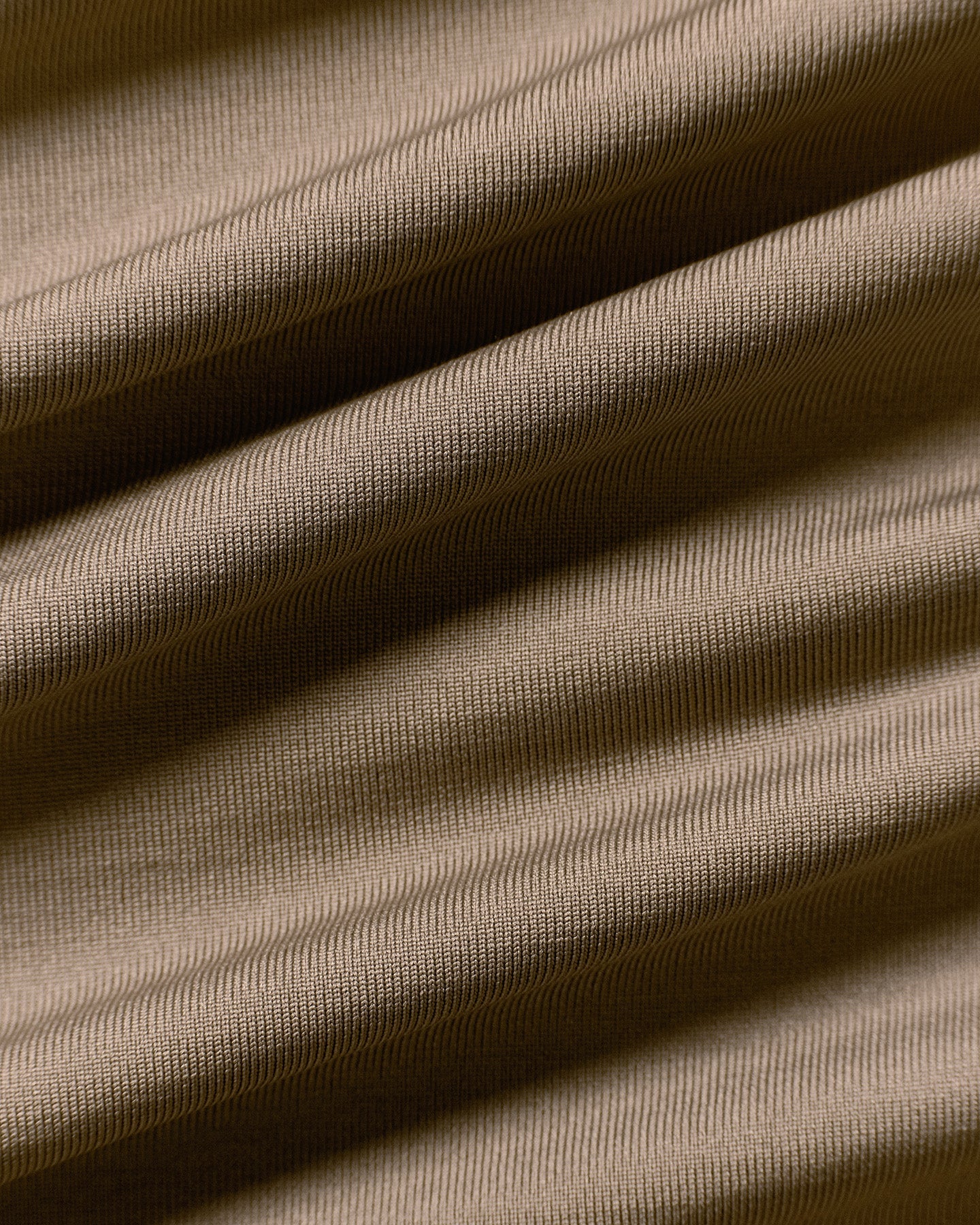 Lightweight Long Sleeve 1/4 Zip Top | Taupe Grey - Image 5